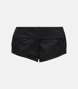 Shorts in canvas a vita bassa | Courrèges