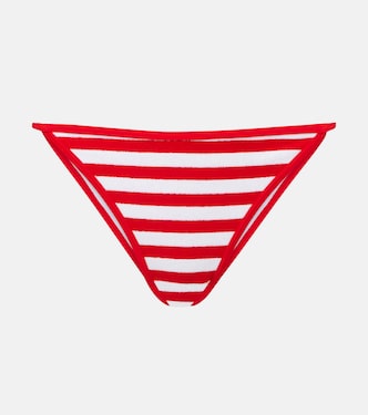 Slip bikini Bare Minimum a righe  | Jade Swim
