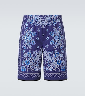 Floral cotton Bermuda shorts | Gucci