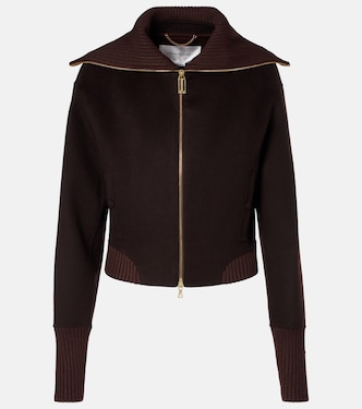 Bomberjacke aus Wolle und Kaschmir | Victoria Beckham
