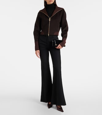 Wool and cashmere bomber jacket | Victoria Beckham