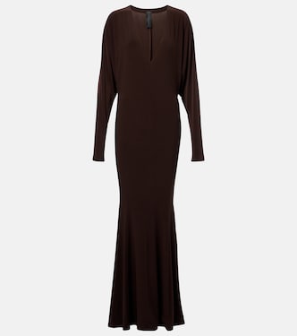 Draped jersey gown | Norma Kamali