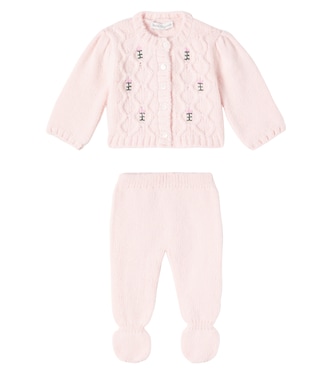 Bébé – Ensemble cardigan et pantalon Rosine | Bebe Organic