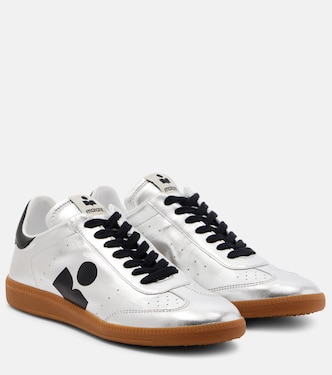 Kaycee metallic leather sneakers | Isabel Marant
