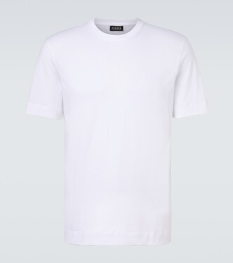 Logo cotton jersey T-shirt | Zegna