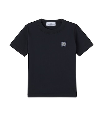 Compass cotton jersey T-shirt | Stone Island Junior