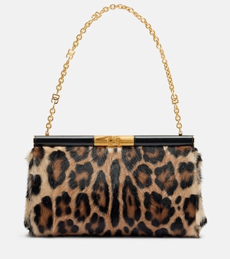 Marlene Large calf hair shoulder bag | Dolce&Gabbana
