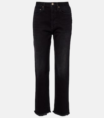 Jeans rectos con efecto desgastado | Toteme