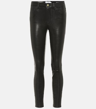 Pantalon Le High Skinny en cuir | Frame