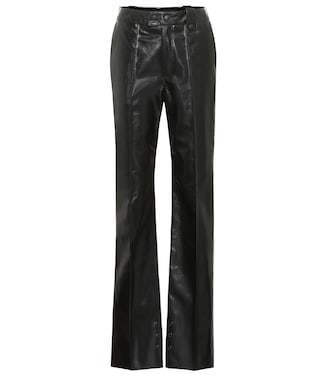 Faux leather pants | Kwaidan Editions