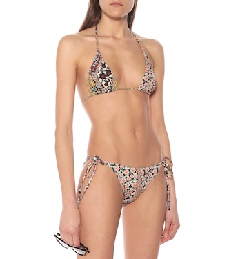 Bedrucktes Bikini-Höschen Alba | The Upside
