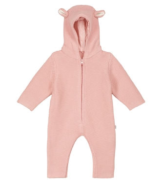 Baby - Tutina Doggie in cotone con cappuccio | Stella McCartney Kids