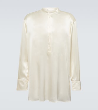 Camicia in raso di seta | Dolce&Gabbana