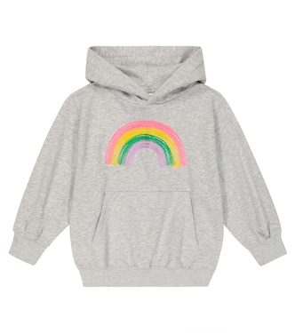 Maxx printed cotton-blend jersey hoodie | Molo