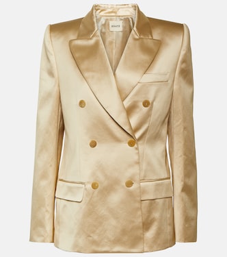 Blazer Nathan in raso | Khaite