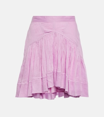 Minifalda Kadavu de algodón y seda | Isabel Marant