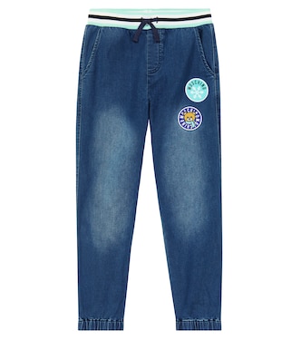 Embroidered jeans | Moschino Kids
