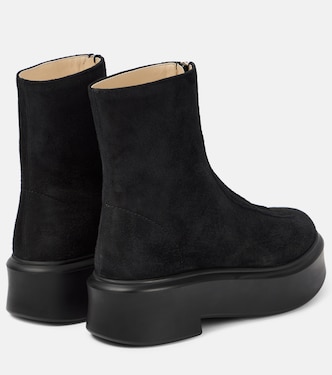 Ankle Boots aus Veloursleder | The Row