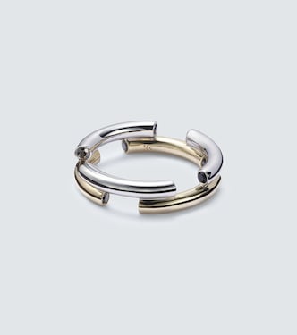 Ring Monica aus 9kt Gelb- und Weißgold mit Diamanten | Rainbow K