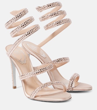 Cleo 105 embellished satin sandals | Rene Caovilla