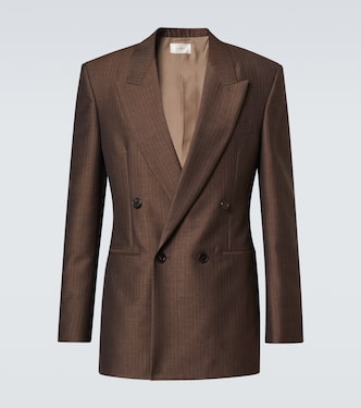 Blazer Amman aus Mohair und Wolle | The Row