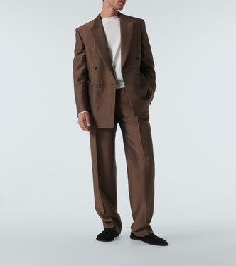 Amman mohair and wool blazer | The Row