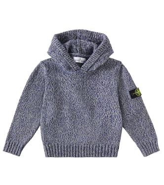 Compass mélange sweater | Stone Island Junior