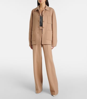 Pantalones rectos Norman de cachemir | Gabriela Hearst