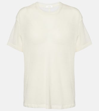 T-Shirt Lila aus Kaschmir | The Row