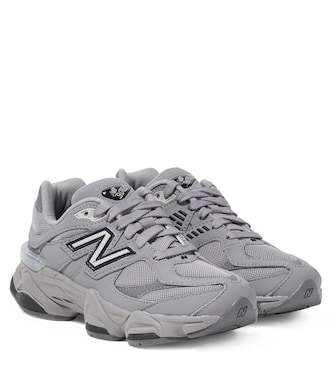 9060 leather-trimmed sneakers | New Balance Kids
