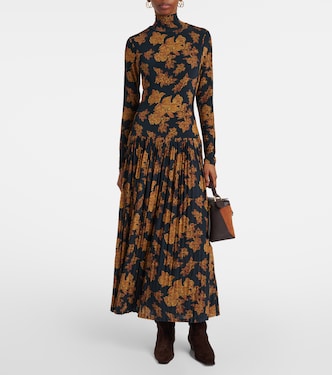 Abito lungo Amaya in jersey con stampa | Ulla Johnson