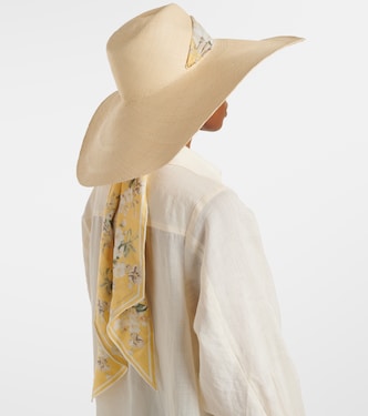 Chapeau de paille Long Brim | Zimmermann