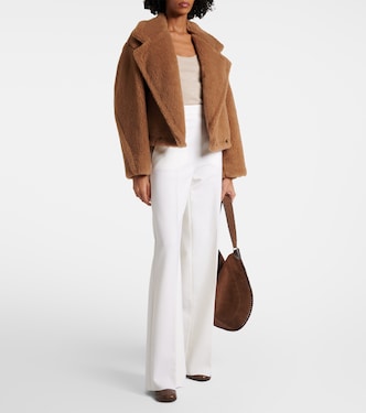 Cappotto Gardone in teddy di cammello e seta | Max Mara