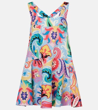 Bedrucktes Minikleid aus Baumwolle | Etro