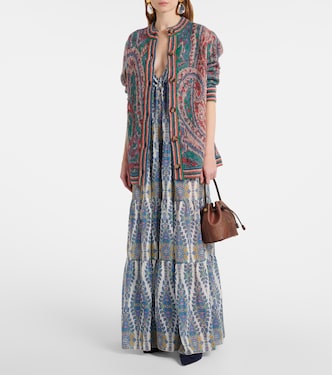 Bedrucktes Maxikleid aus Baumwolle und Seide | Etro
