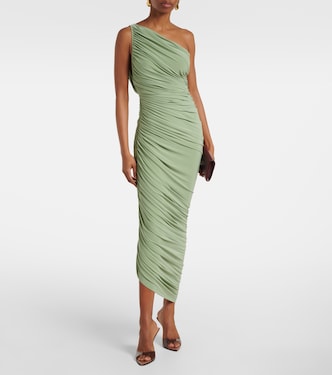 One-Shoulder-Maxikleid Diana aus Jersey | Norma Kamali