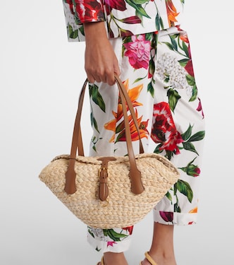 Capri Small raffia basket bag | Dolce&Gabbana
