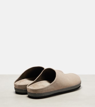 Mules Monili en daim | Brunello Cucinelli