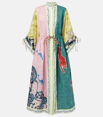 Rochester printed cotton shirt dress | Alémais