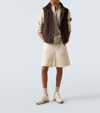 Compass wool and cotton-blend sweater | Stone Island