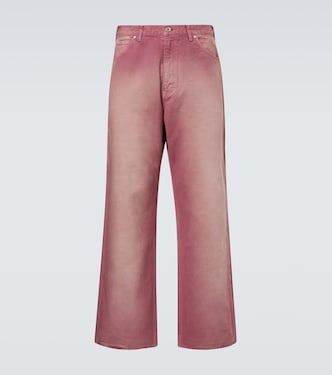 Faded wide-leg jeans | Auralee