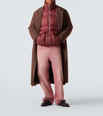 Faded wide-leg jeans | Auralee