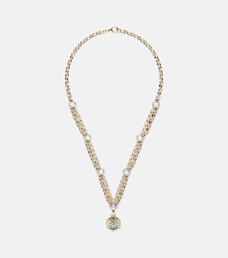 Halskette aus 18kt Gelbgold mit Diamanten | FoundRae