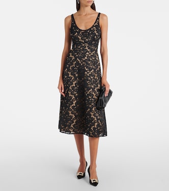 Abito midi Lacy Dream in pizzo | Dorothee Schumacher