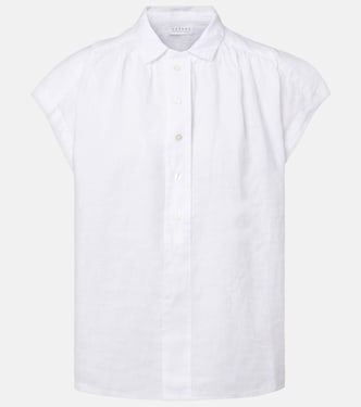 Elowen linen top | Velvet
