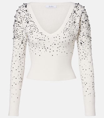 Gang embellished wool-blend sweater | Max Mara