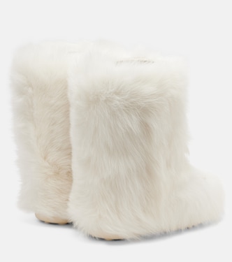 Shearling boots | Versace