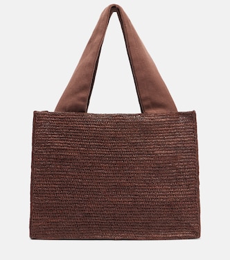 Loretta raffia tote bag | The Row