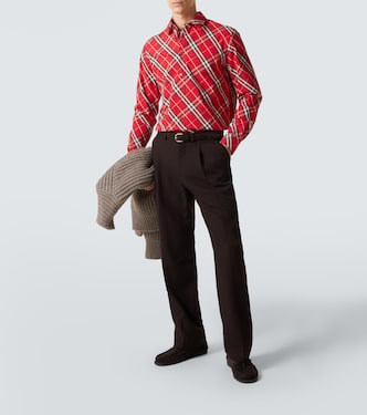 Checked cotton shirt | Burberry