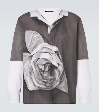 Printed cotton jersey T-shirt | Simone Rocha